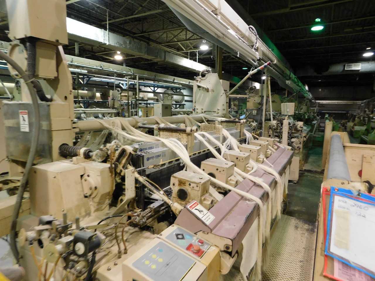  2002 Tsudakoma 230 cm ZAX Air Jet Looms with mechanical tuckers - PROCESS EQUIPMENT