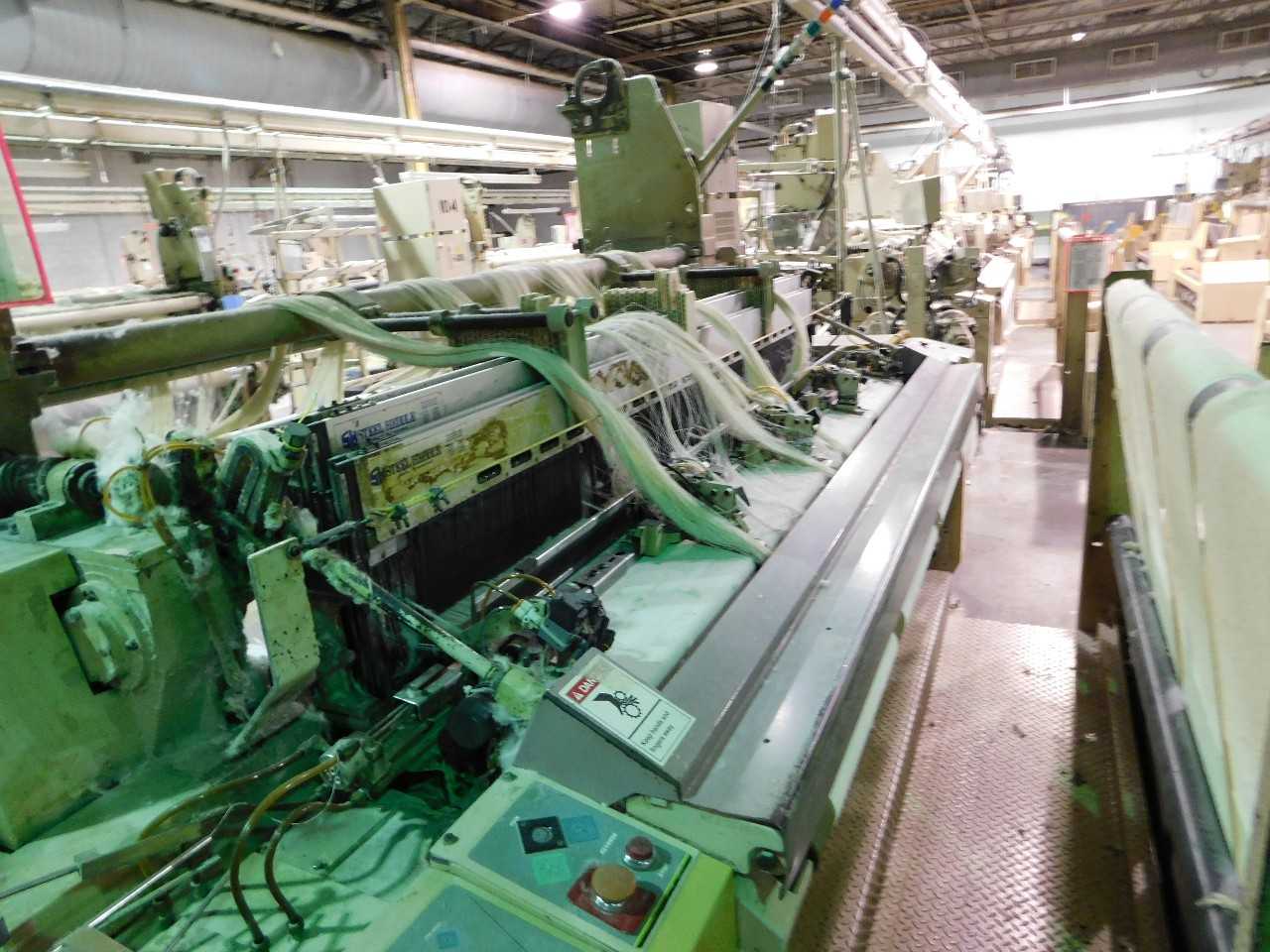 1998 Tsudakoma 210 cm ZAX Air Jet Looms with air tuckers - PROCESS EQUIPMENT