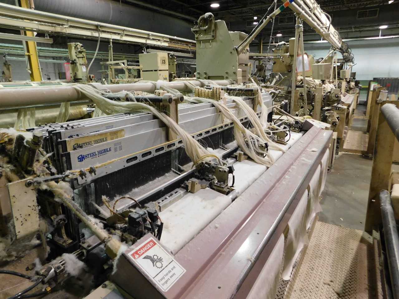 1998 Tsudakoma 210 cm ZAX Air Jet Looms with air tuckers - PROCESS EQUIPMENT