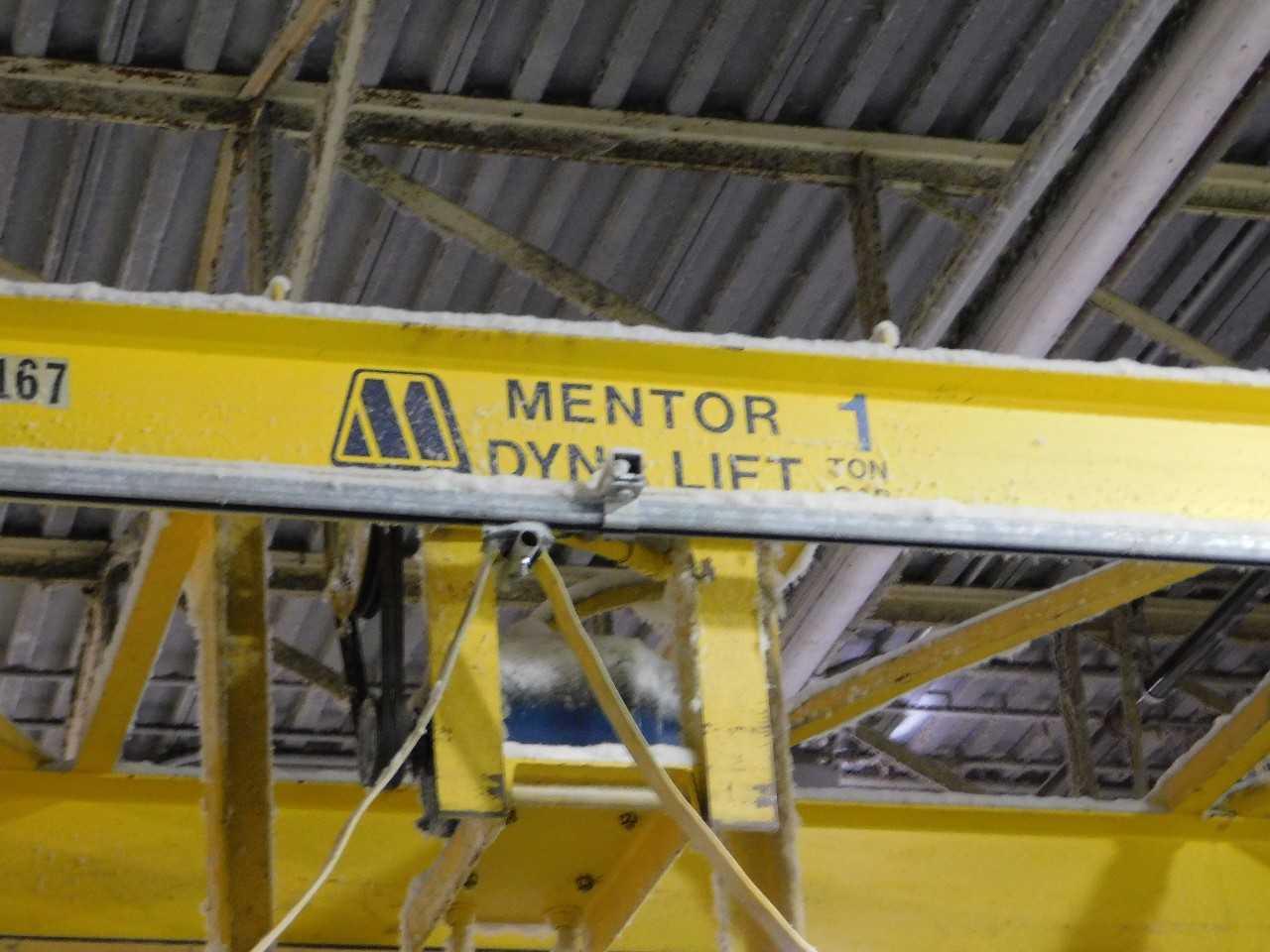 Mentor-Dynalift 1 ton single girder overhead crane  - CRANES