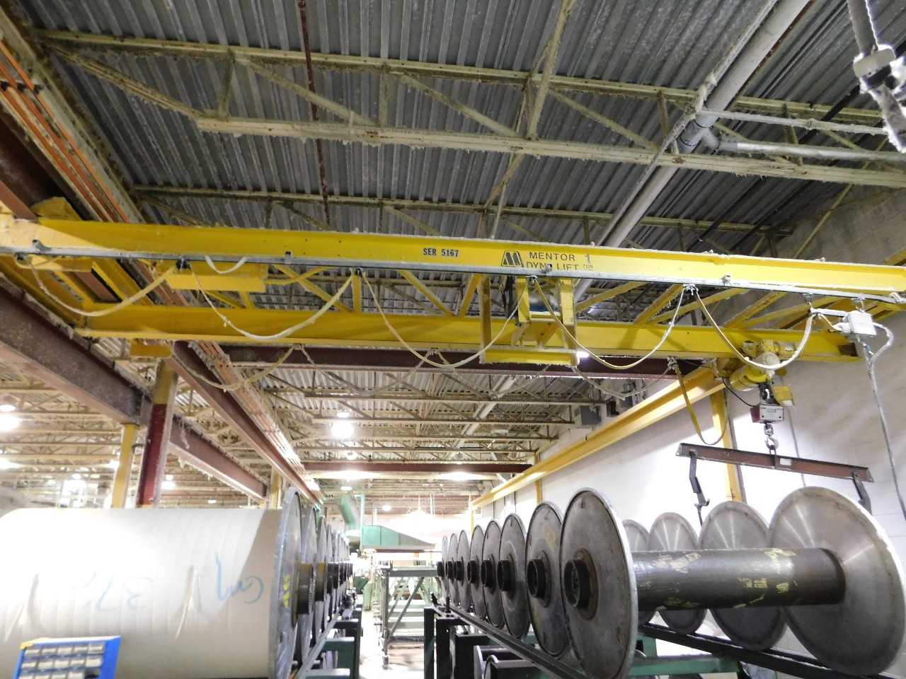 Mentor-Dynalift 1 ton single girder overhead crane  - CRANES