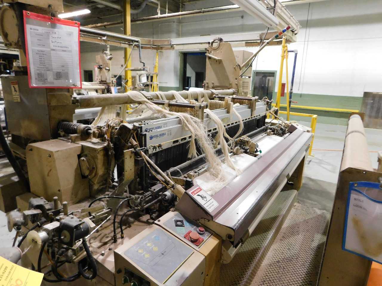 1998 Tsudakoma 210 cm ZAX Air Jet Looms with air tuckers - PROCESS EQUIPMENT