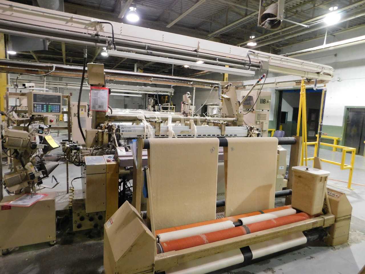1998 Tsudakoma 210 cm ZAX Air Jet Looms with air tuckers - PROCESS EQUIPMENT