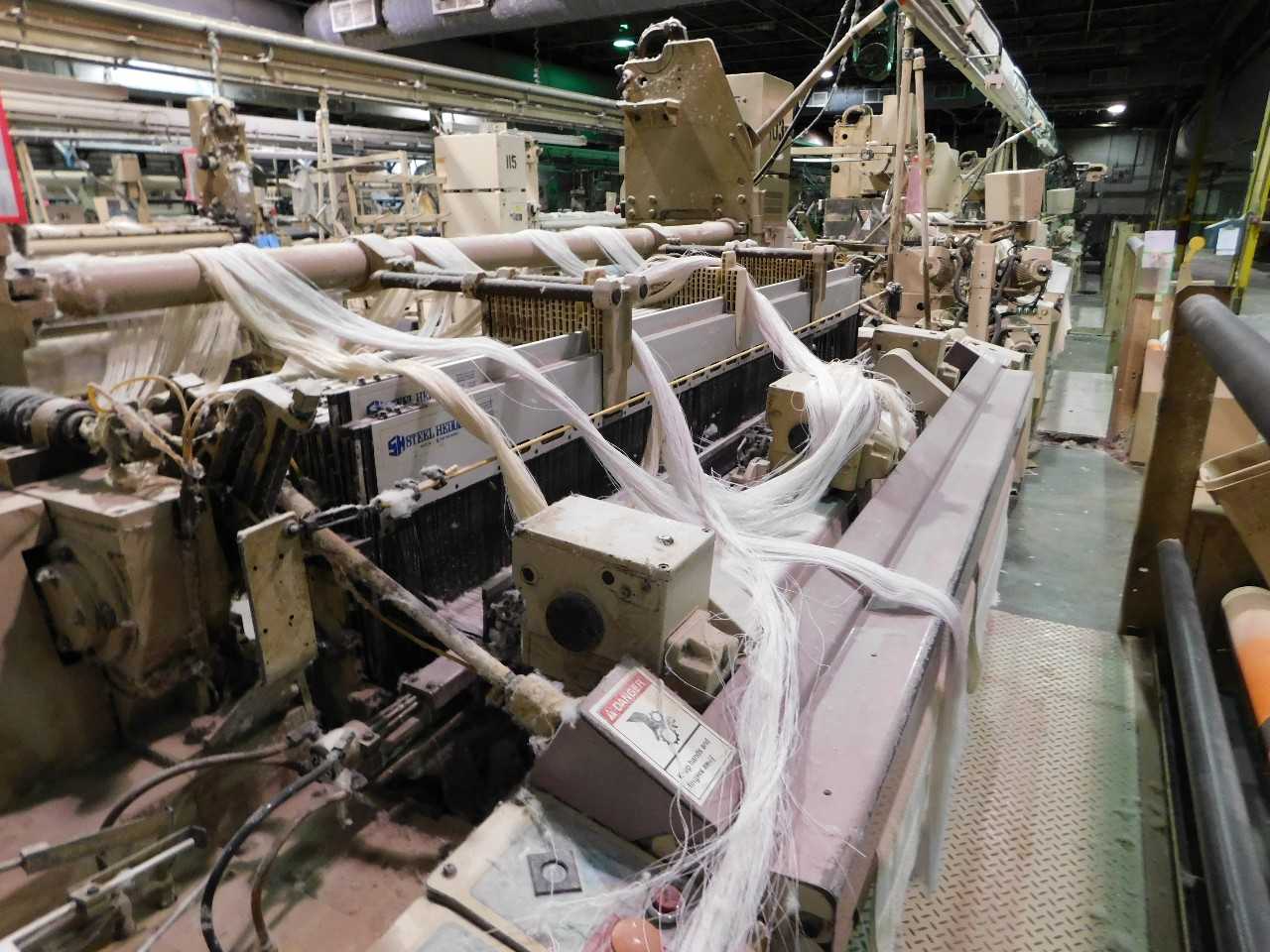 1998 Tsudakoma 210 cm ZAX Air Jet Looms with air tuckers - PROCESS EQUIPMENT