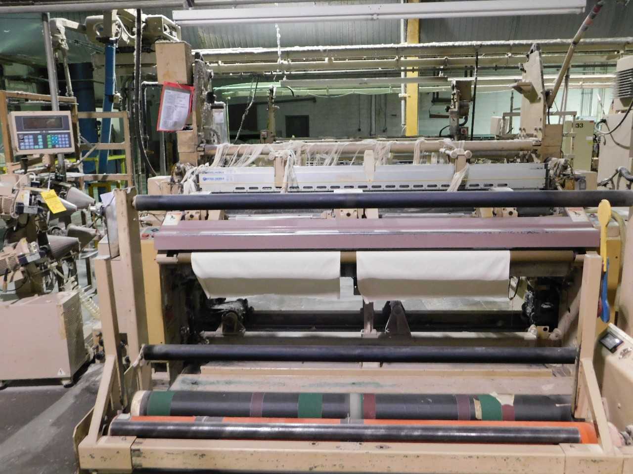1998 Tsudakoma 210 cm ZAX Air Jet Looms with air tuckers - PROCESS EQUIPMENT