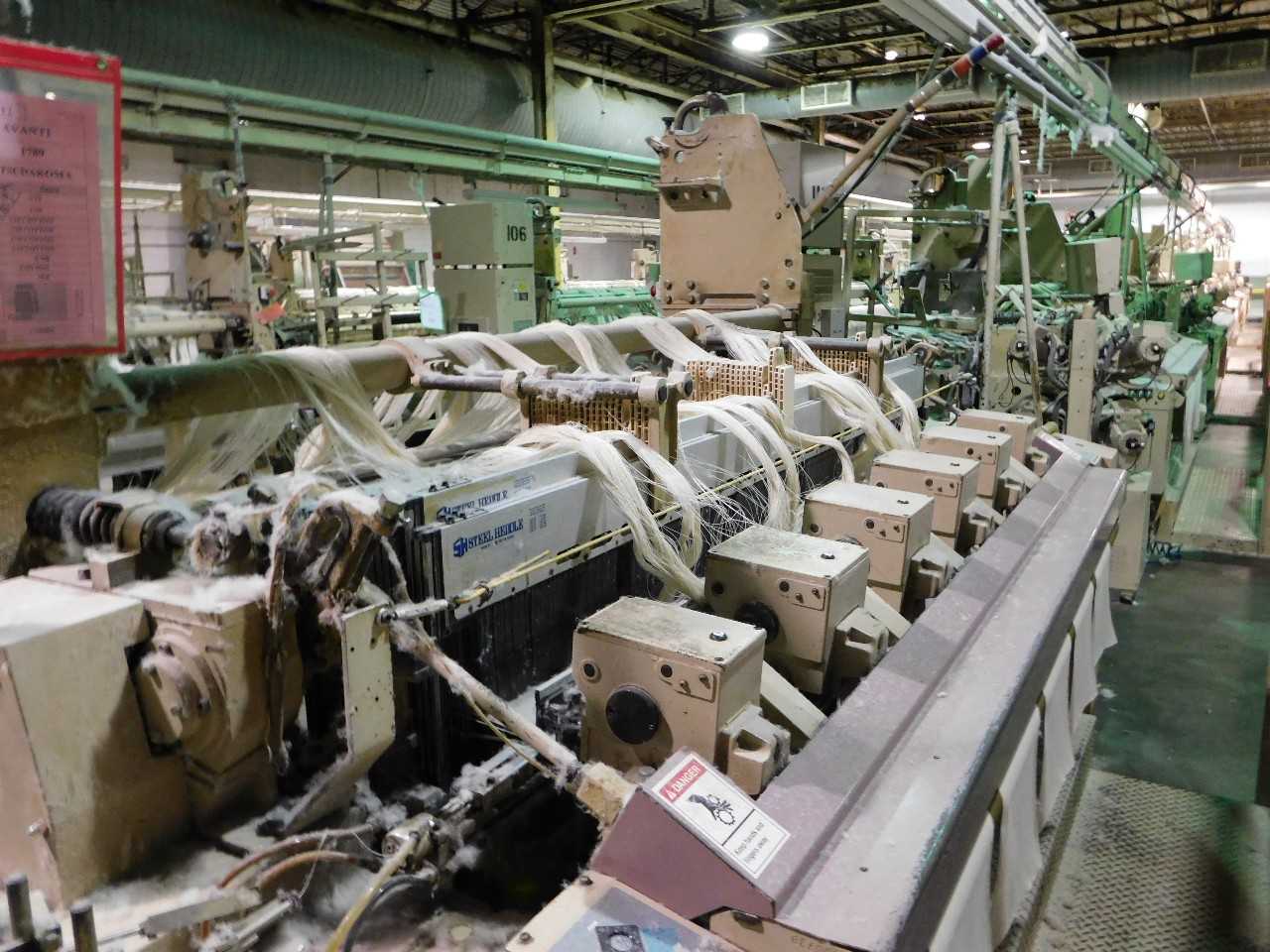 1998 Tsudakoma 210 cm ZAX Air Jet Looms with air tuckers - PROCESS EQUIPMENT