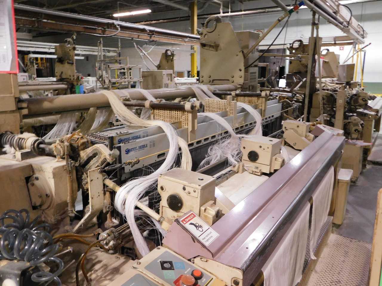 1998 Tsudakoma 210 cm ZAX Air Jet Looms with air tuckers - PROCESS EQUIPMENT