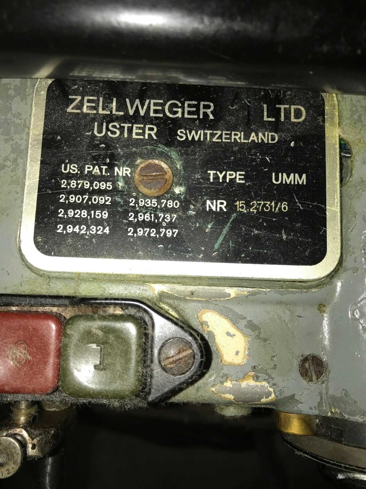 USTER Knotter Zellweger - ELECTRICAL COMPONENTS