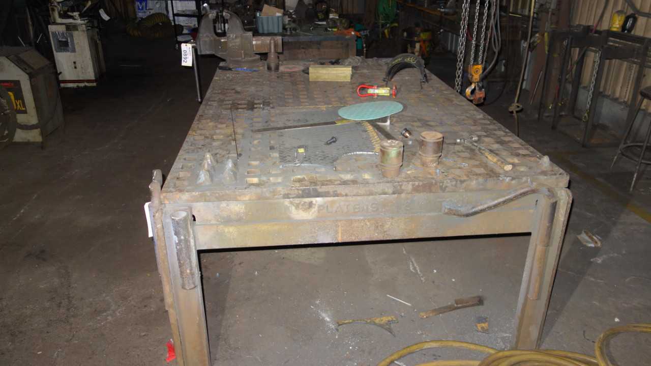ACORN PLATEN WELDING WORK TABLE WITH CONTENTS - MISCELLANEOUS