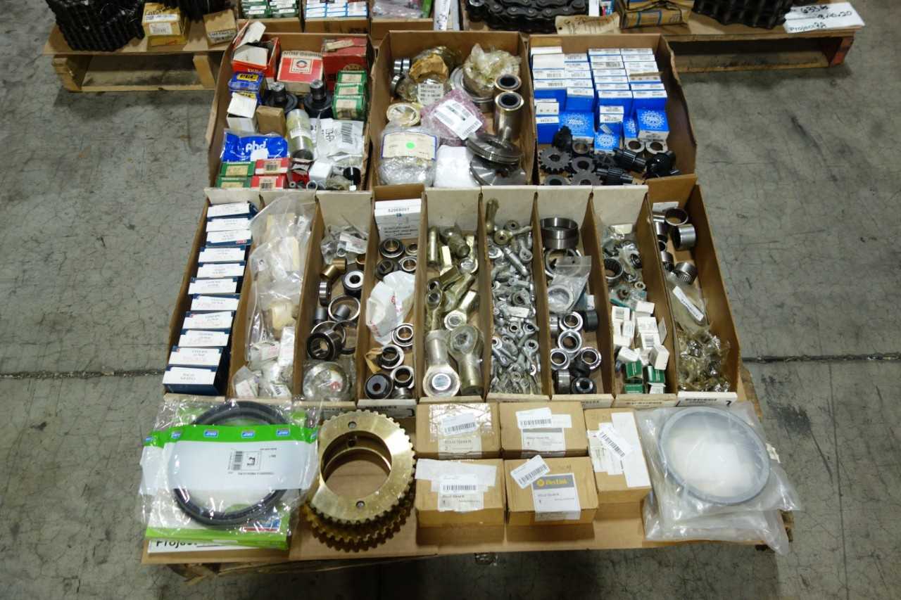 3 PALLETS OF ASSORTED POWER TRANSMISSION PARTS - POWER TRANSMISSION