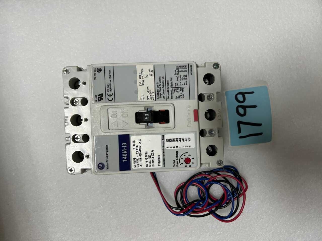 Allen Bradley circuit breakers - CIRCUIT BREAKERS