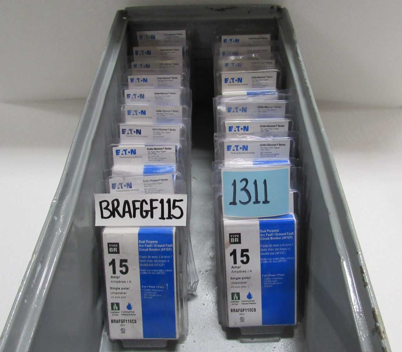 LOT OF EATON RESIDENTAL BREAKERS - MISCELLANEOUS LOT OF EATON RESIDENTAL BREAKERS - MISCELLANEOUS