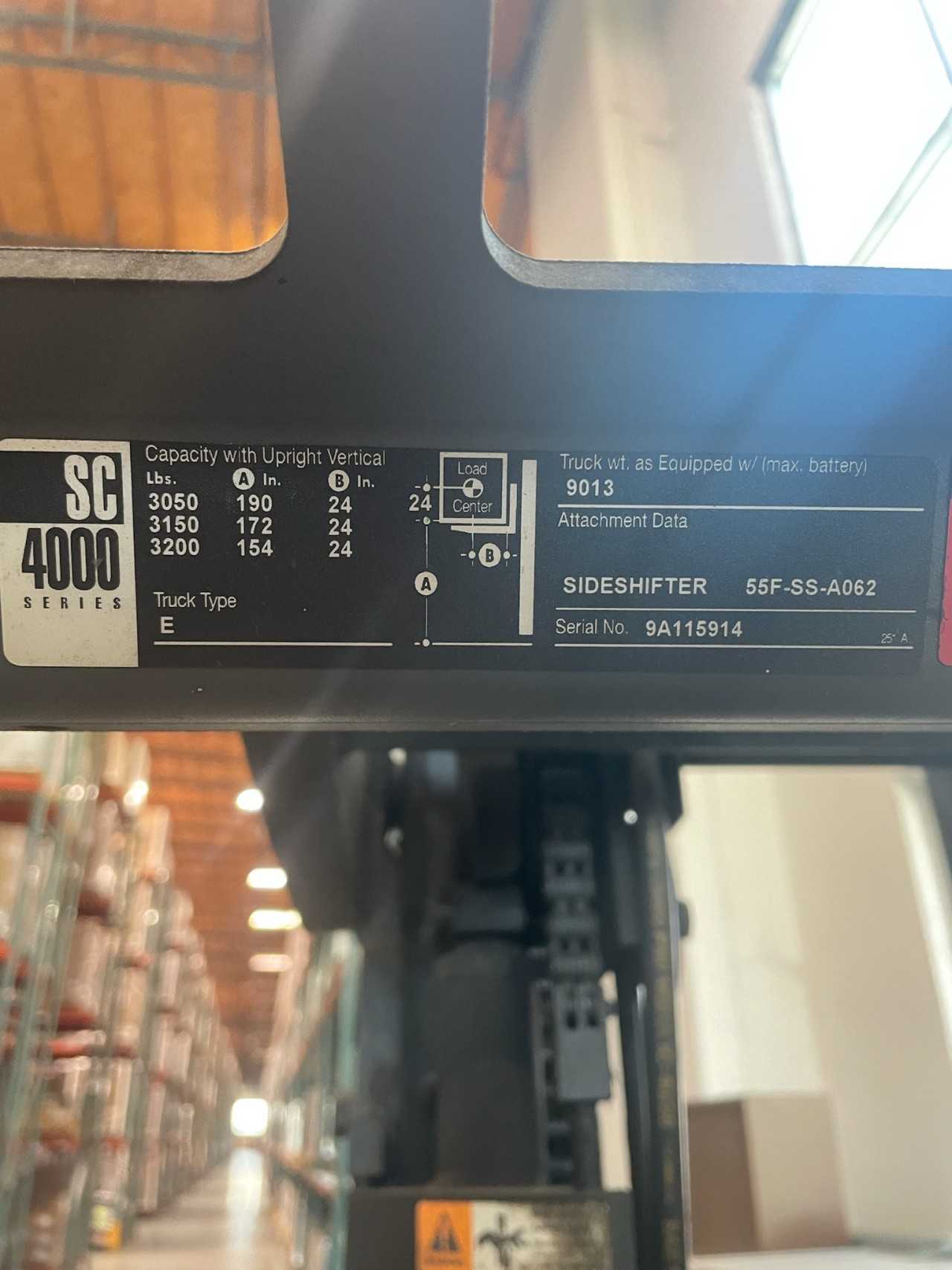 Crown SC4000 Forklift 5746 hours - Bloomington, CA - FORKLIFTS