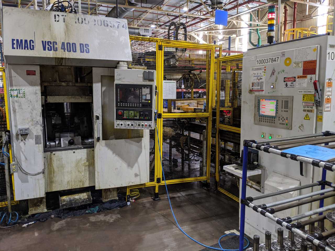 EMAG VSC 400 DS CNC Turning Center (Soporte y Flecha) - MACHINING CENTERS