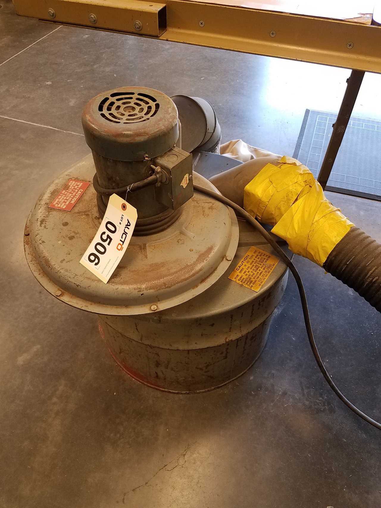 Drum top dust collector, 700CFM, 115/230V-AC 1hp - DUST COLLECTOR