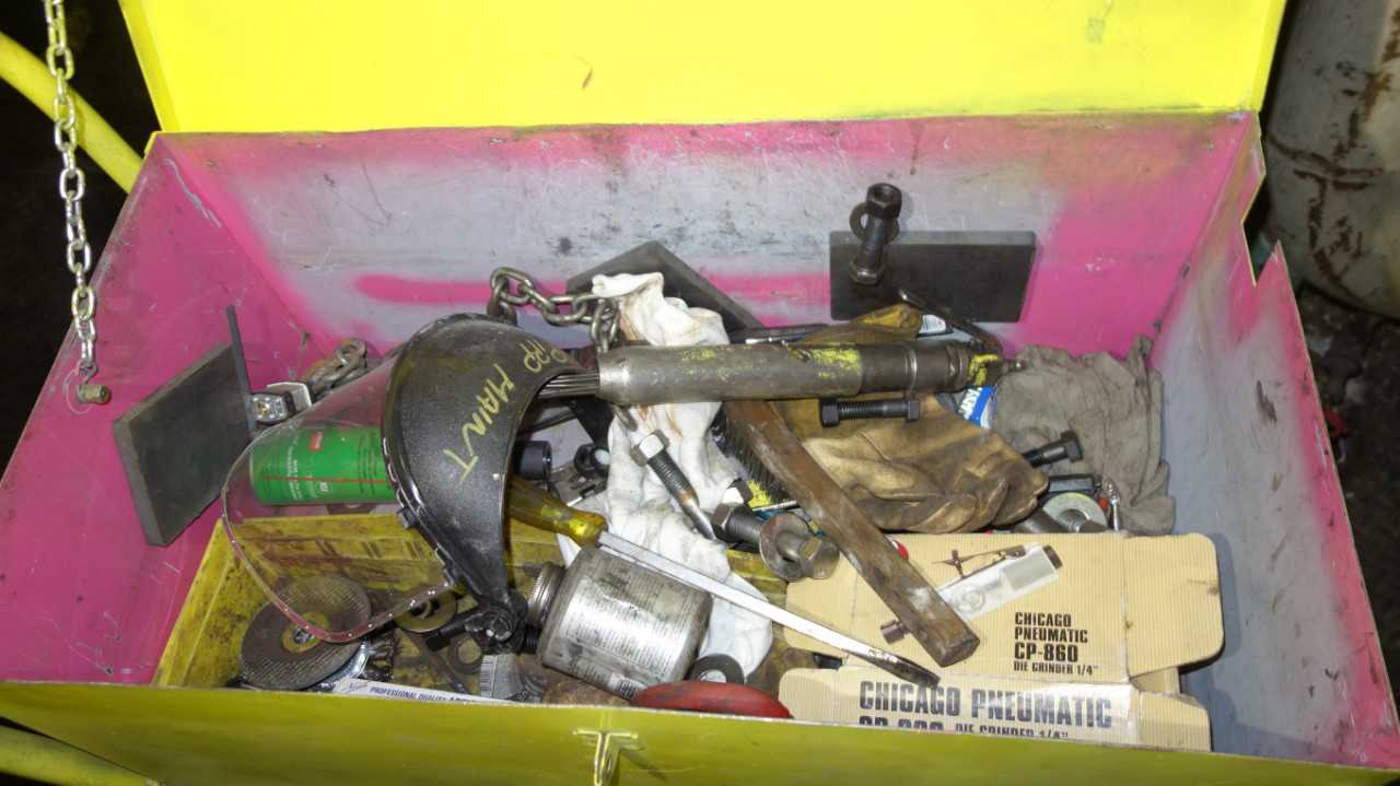 ROLLING TOOL BOX WITH TOOLS - MISCELLANEOUS