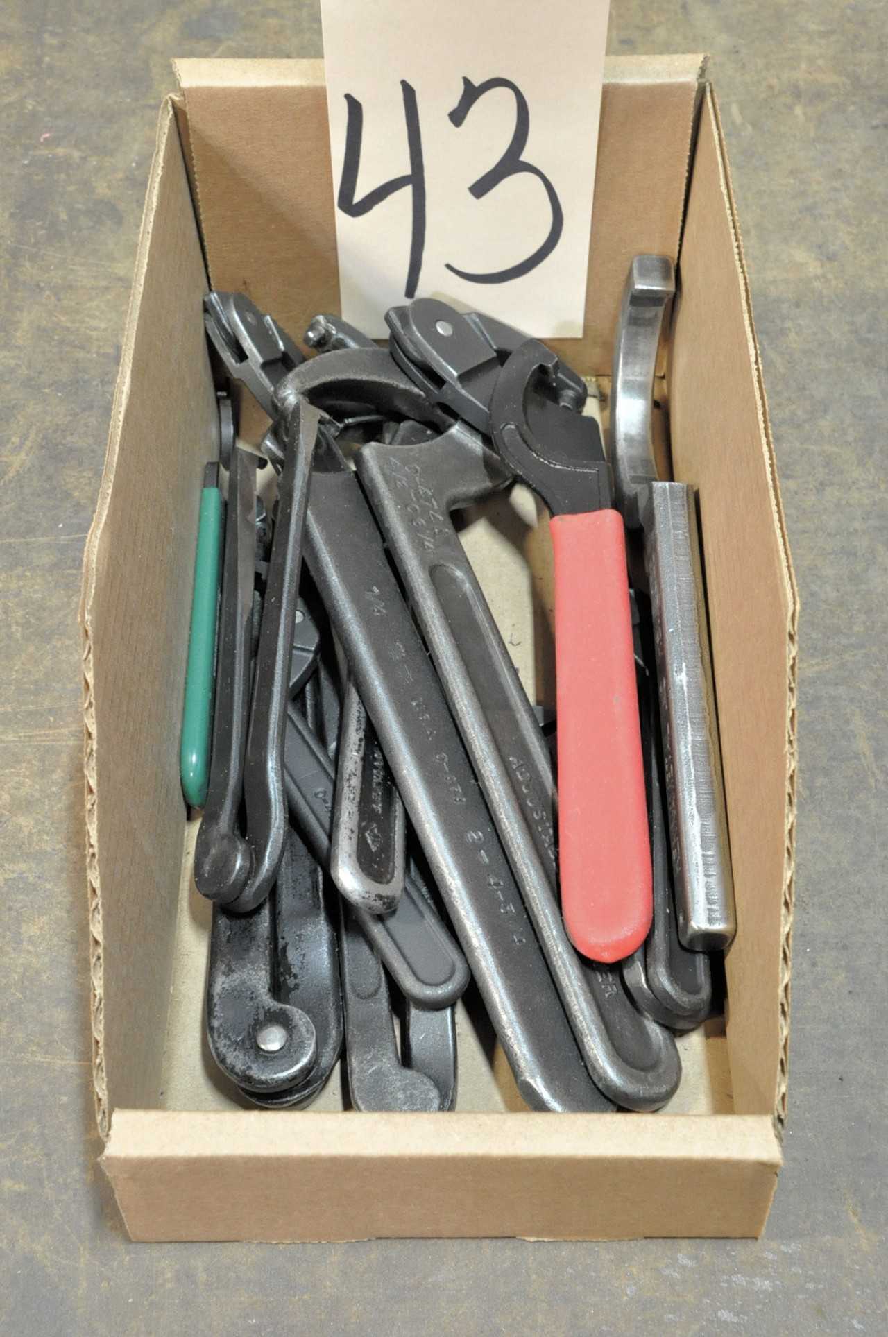 Lot-Spanner Wrenches in (1) Box - HAND TOOLS