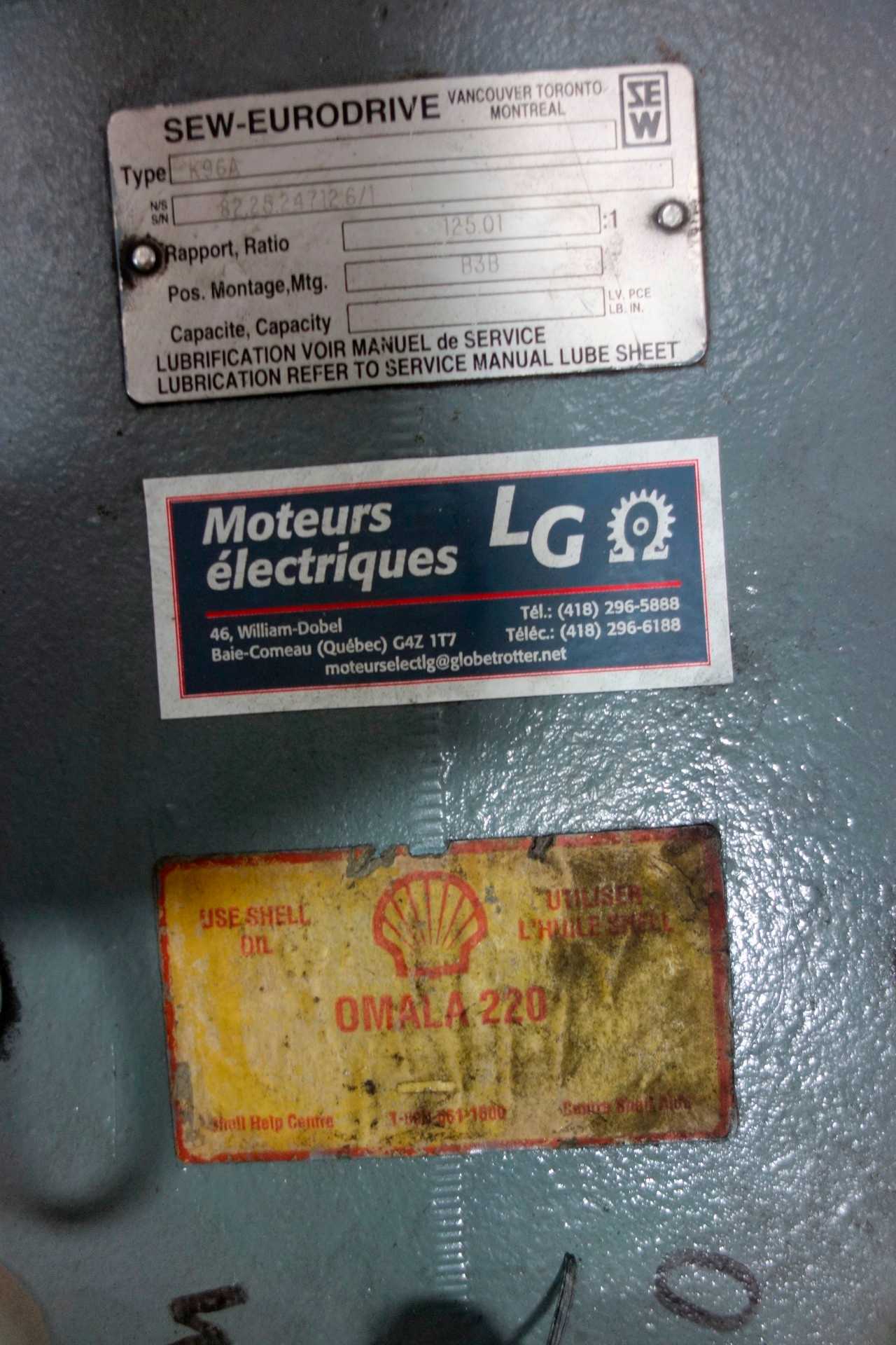 SEW EURODRIVE GEAR MOTOR - ELECTRIC MOTORS