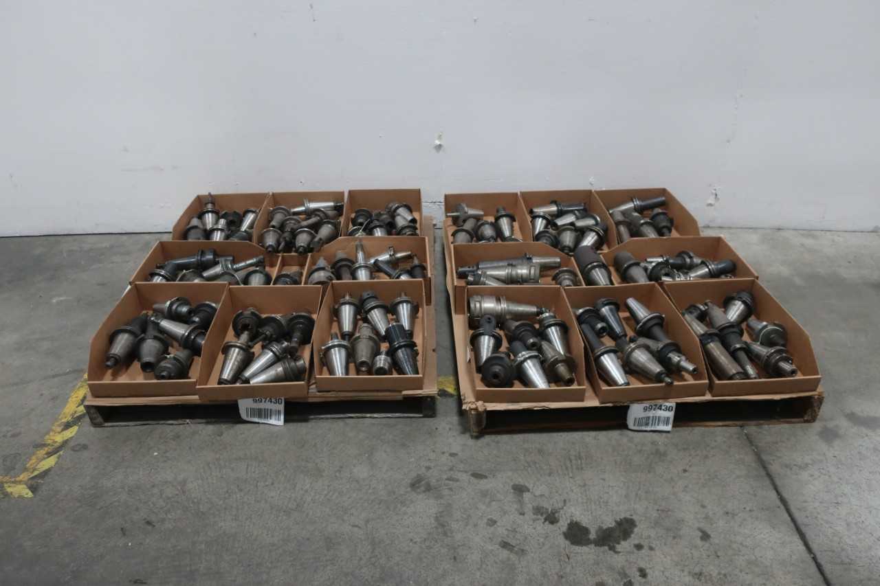 2 PALLETS OF ASSORTED TOOL HOLDERS - ELECTRIC POWER TOOLS