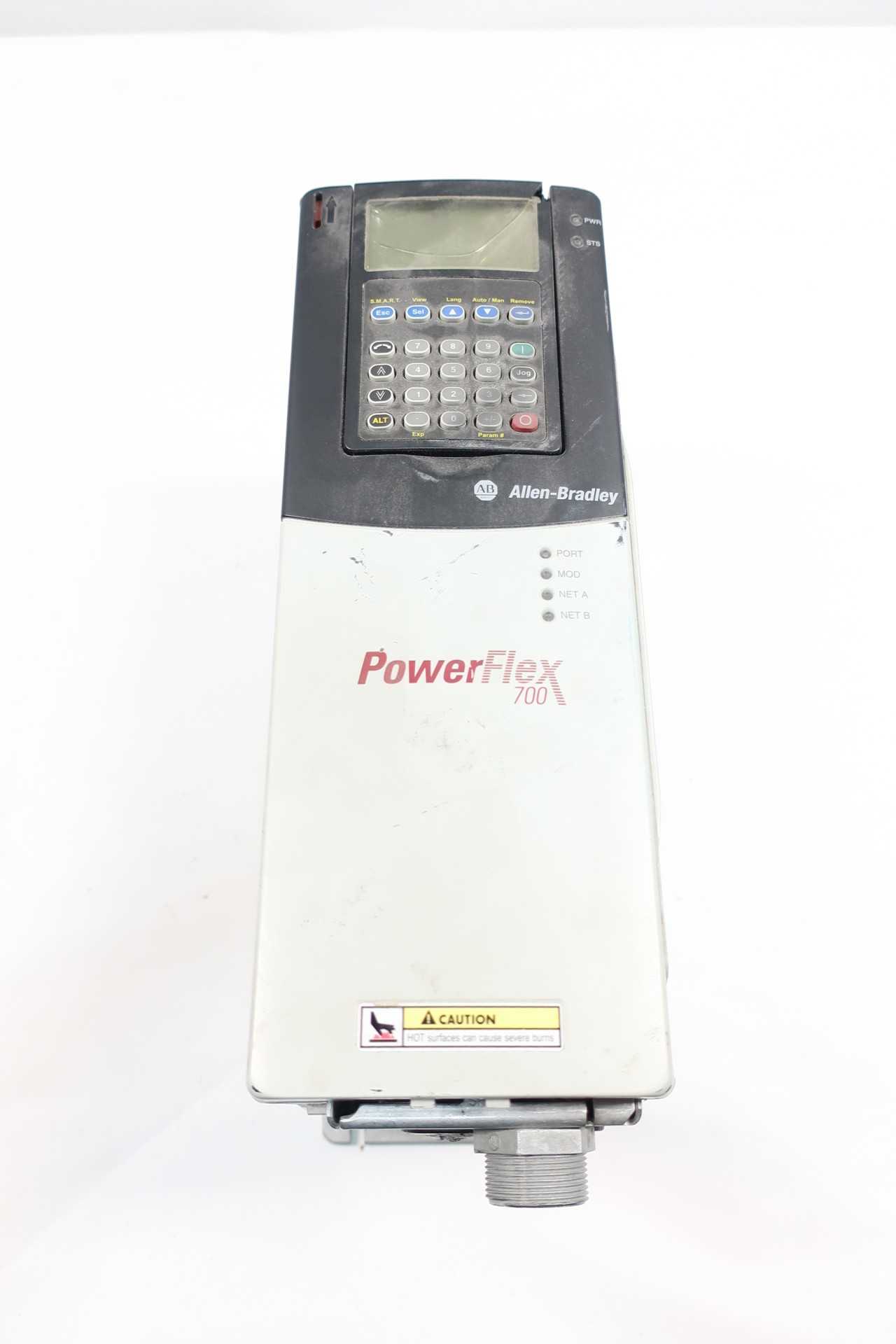 ALLEN BRADLEY 20BE3P9A0AYNAND0 POWERFLEX 700 AC DRIVE 3HP - MOTOR DRIVES