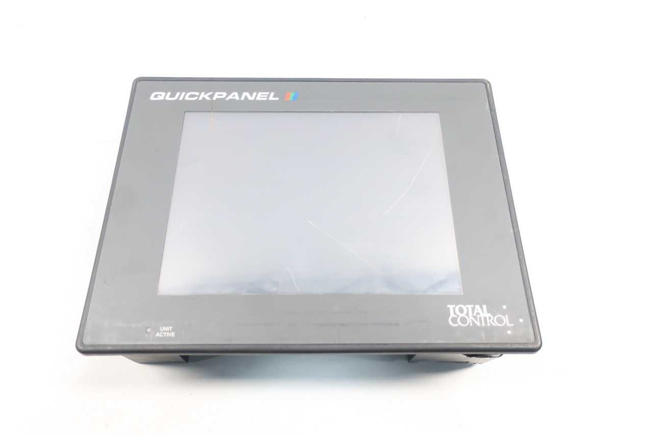 TOTAL CONTROL QPI-ABD-201 QUICKPANEL OPERATOR INTERFACE PANEL - AUTOMATION & CONTROLS TOTAL CONTROL QPI-ABD-201 QUICKPANEL OPERATOR INTERFACE PANEL - AUTOMATION & CONTROLS