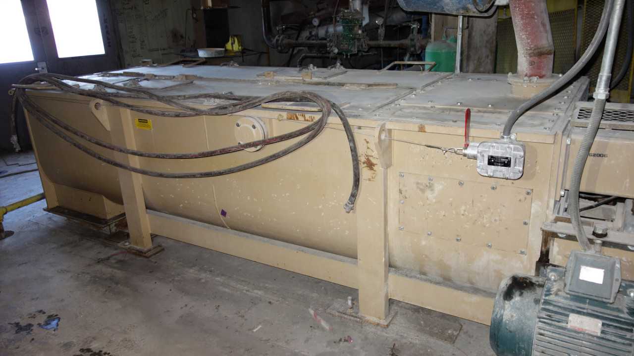 UCC ASH CONVEYOR - TWIN PADDLE SCREW, 30HP - CONVEYORS