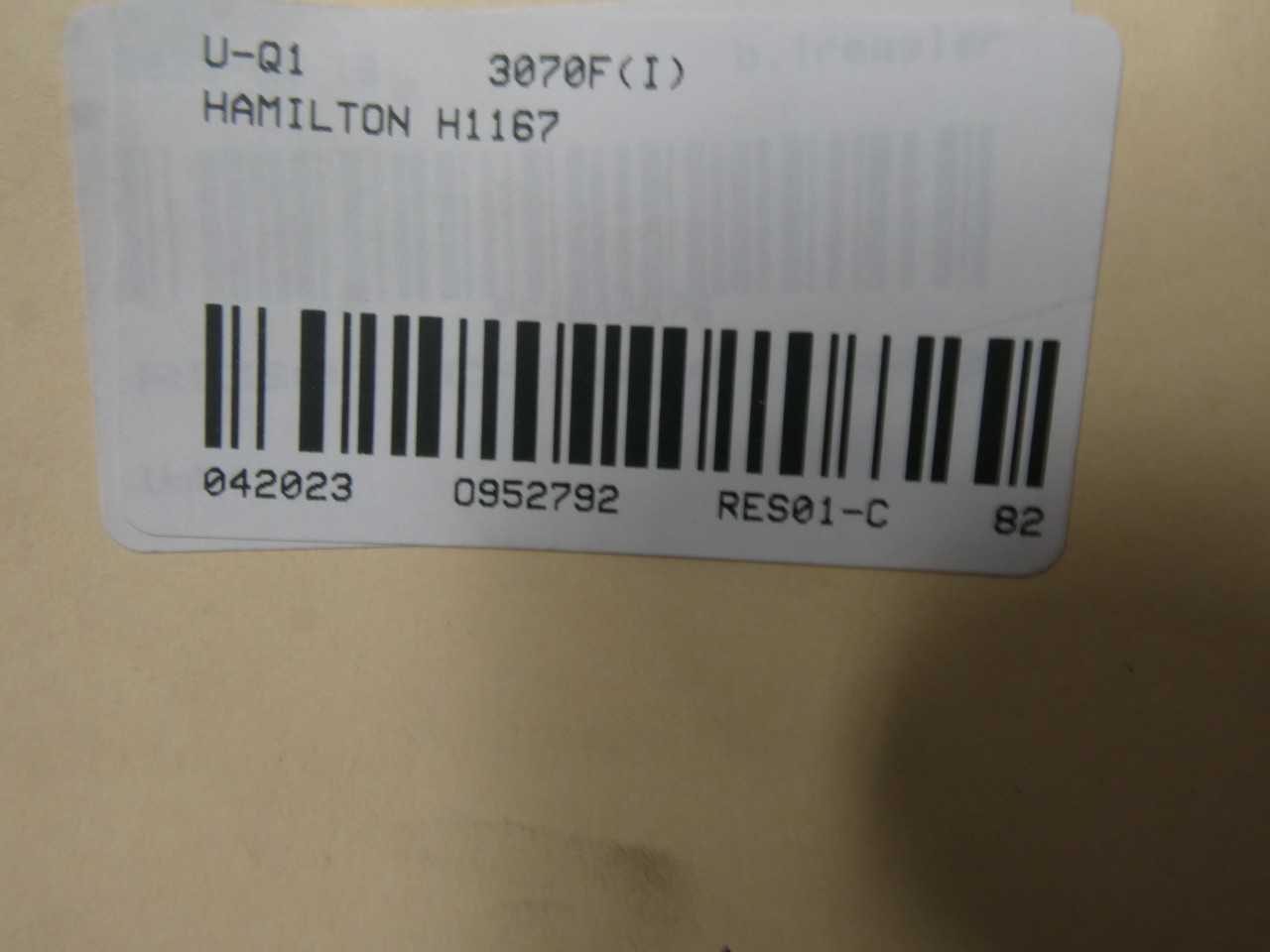 HAMILTON H1167 ENCLOSED GEAR DRIVE - GEAR REDUCERS