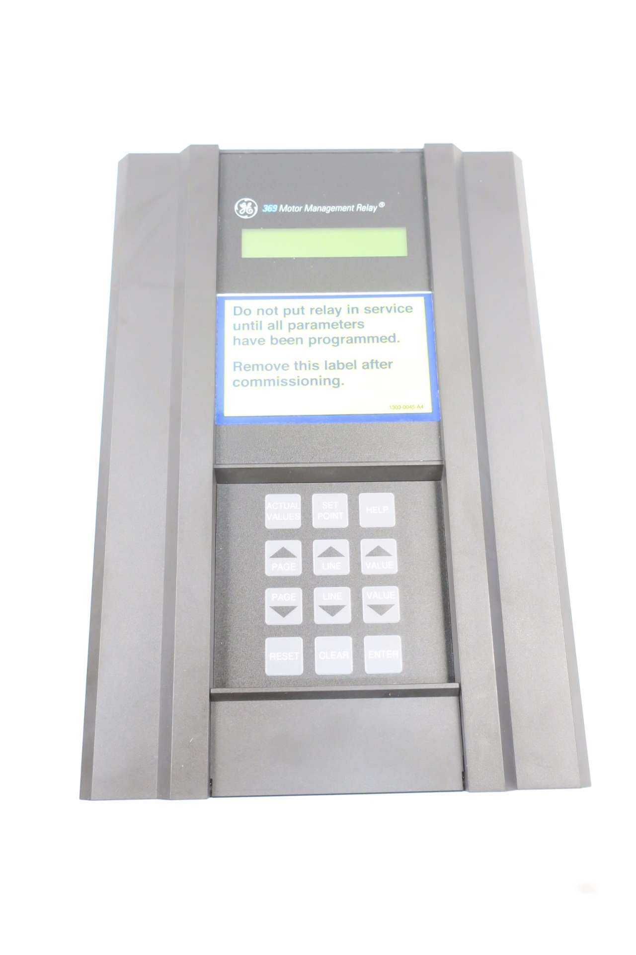 GENERAL ELECTRIC GE 369-HI-0-M-F-0-0-0 RELAY - AUTOMATION & CONTROLS