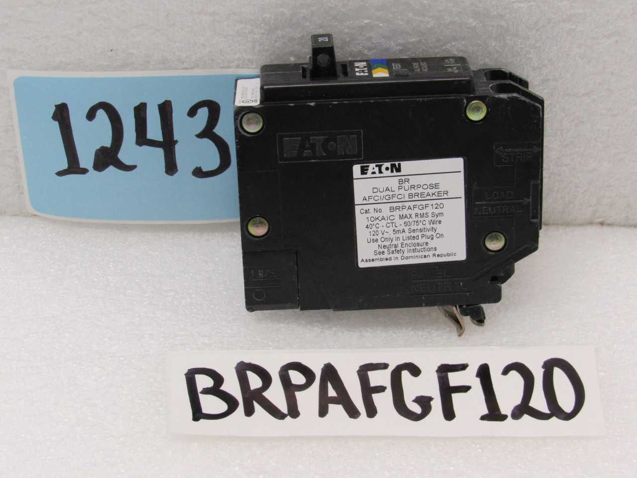 Eaton Circuit Breakers - CIRCUIT BREAKERS
