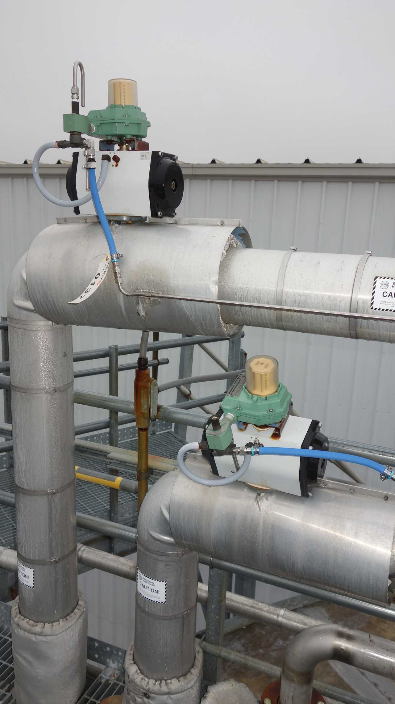 LOT OF 5 ASSORTED DEZURIK M295 STEEL PLUG VALVES - PLUG VALVE