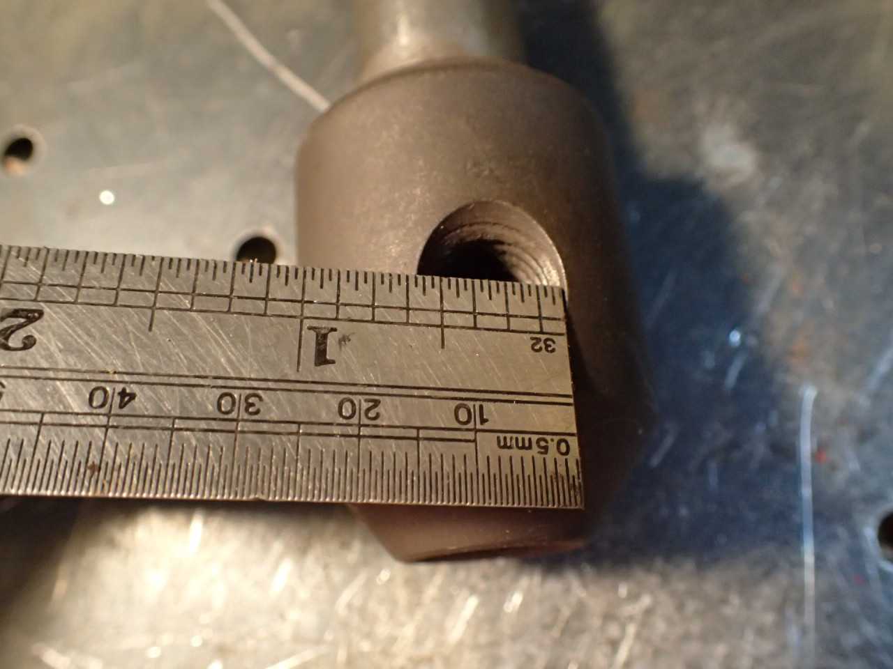 Weldon H8-4, 5/8" End Mill Tool Holder: Morse Taper #3 Shank MT3 3MT, USA - END MILLS