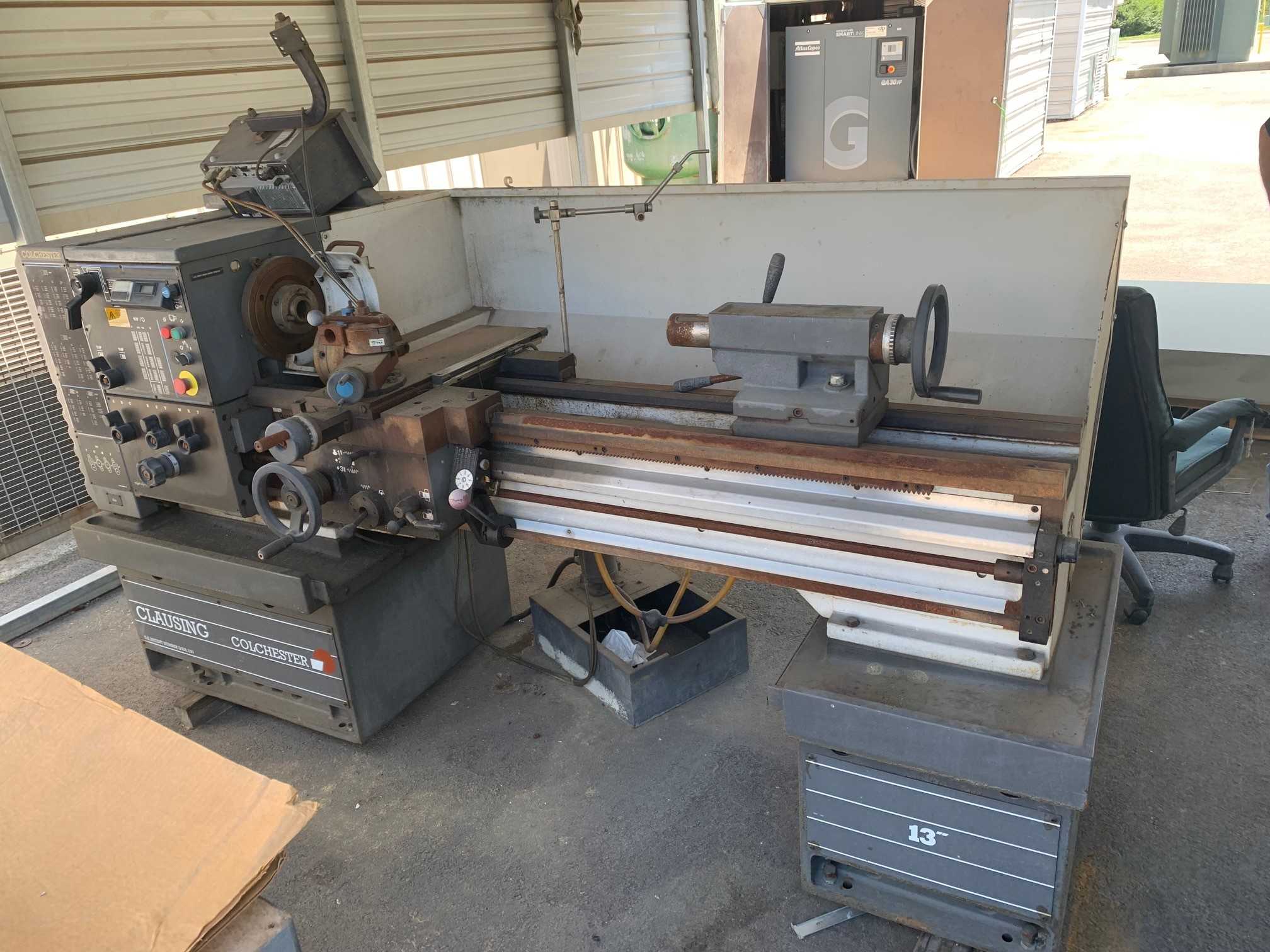 1999 600 LATHES MASTER VS CLAUSING LATHE - LATHES