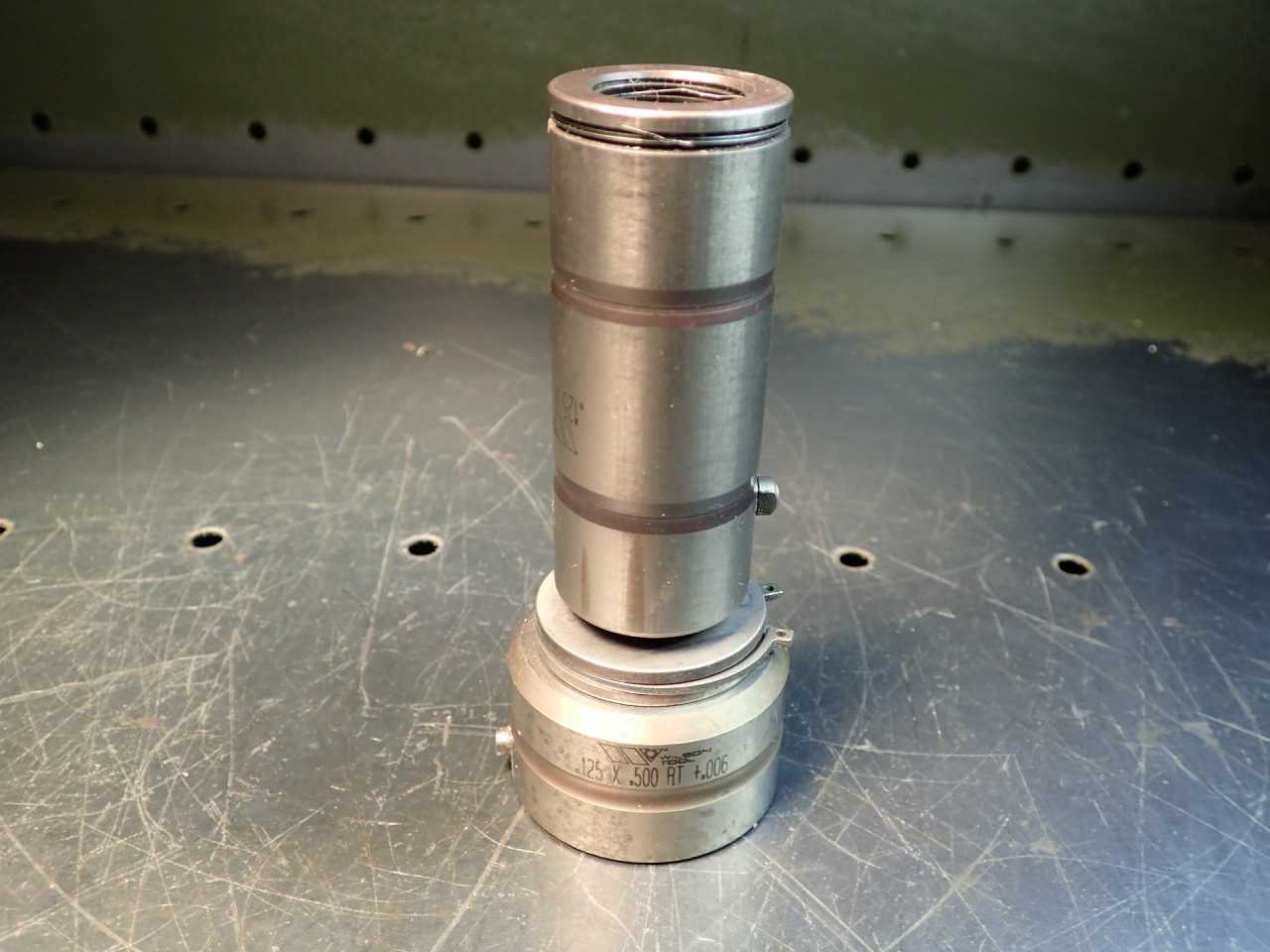 Wilson Tool .125" x .500 Rectangular Turret Punch Die & Stripper Set 1-7/8" Base - MACHINING ACCESSORIES & TOOLING
