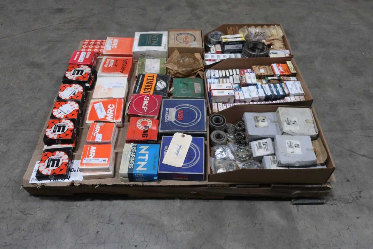 PALLET OF ASSORTED BEARINGS - BEARINGS