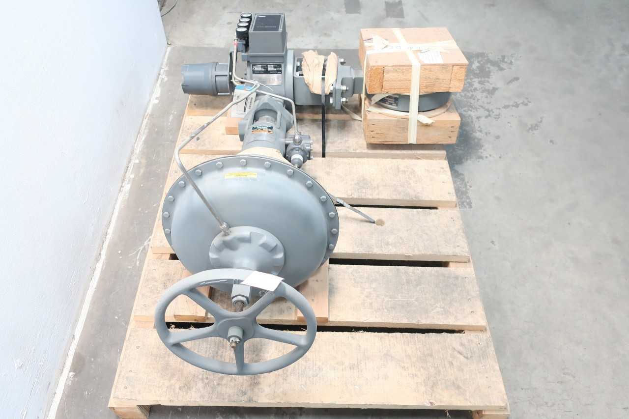 FISHER 1052-A31A PNEUMATIC 10IN CONTROL VALVE - CONTROL VALVE