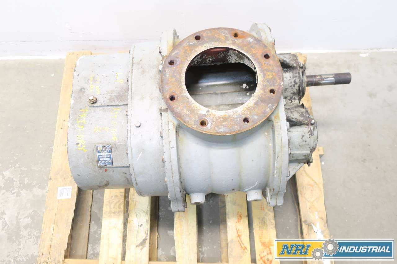 ROOTS RAI-58-AHM SIZE 812 UNIVERSAL 8 IN 8 IN ROTARY LOBE BLOWER - ROTARY LOBE BLOWER