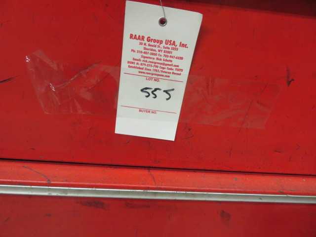 4 Drawer Tool Cabinet and Contents - MISCELLANEOUS
