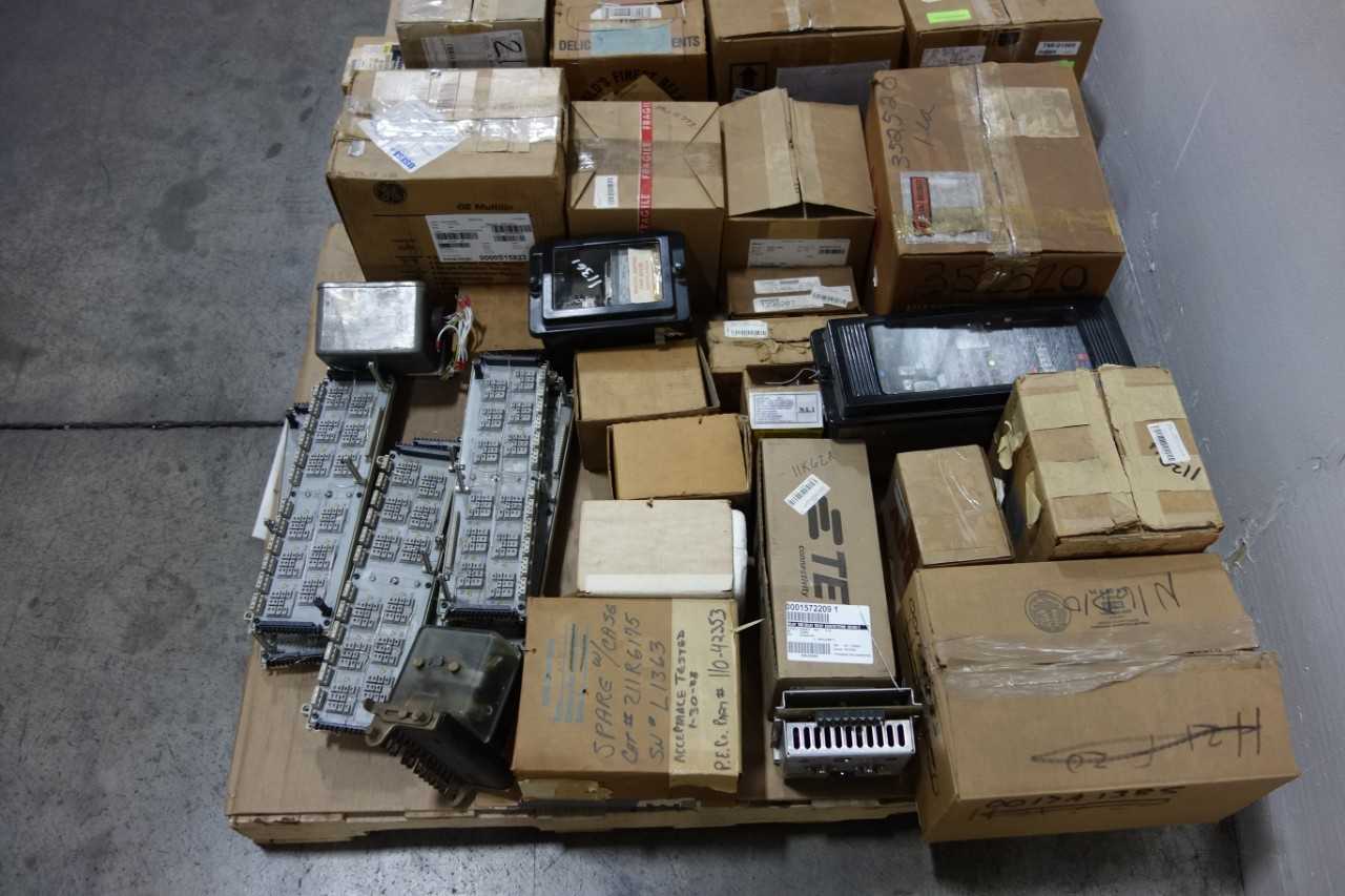 2 PALLETS OF ASSORTED RELAYS AND TIMERS - ELECTRICAL COMPONENTS