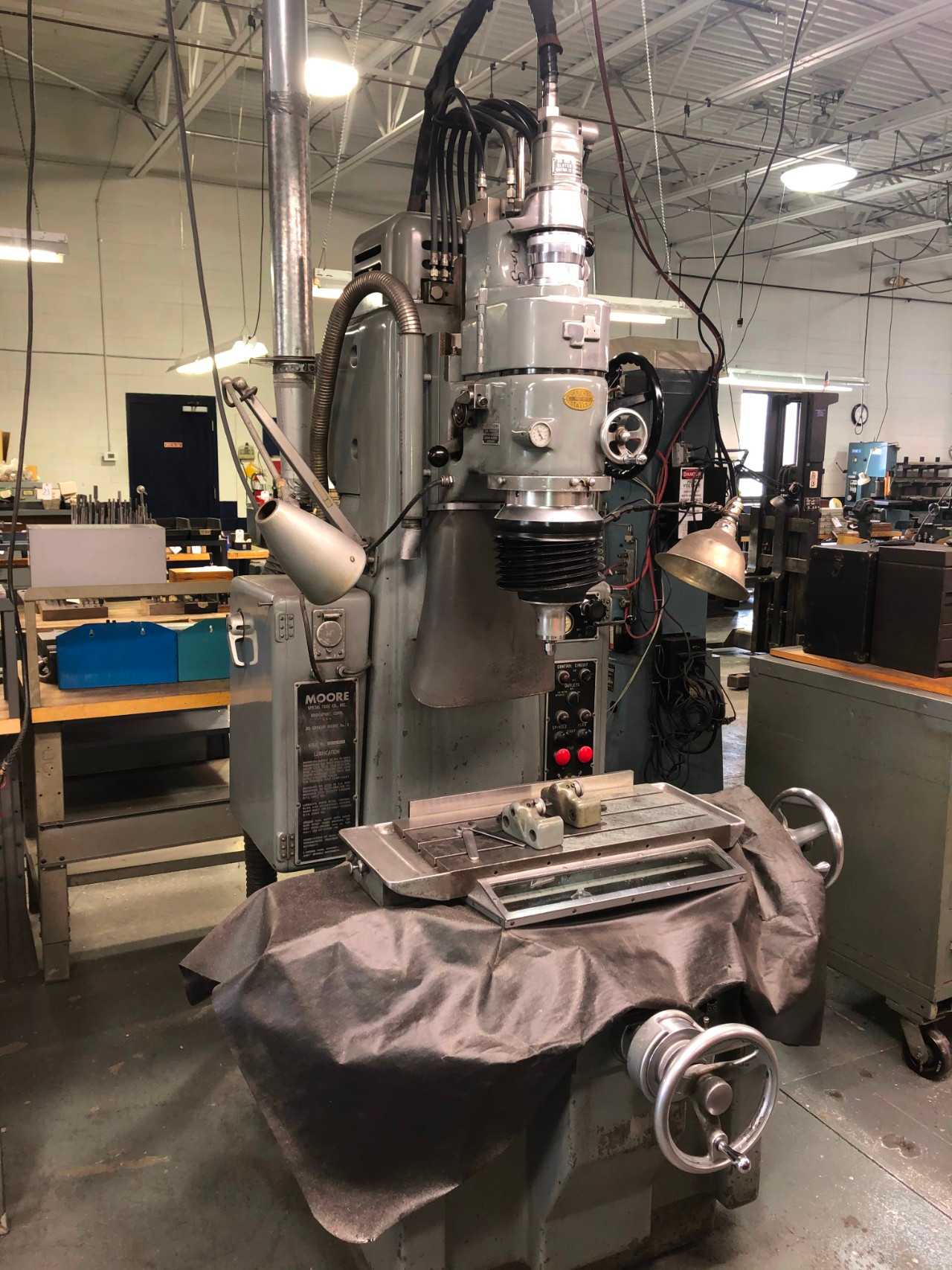 Moore #3 Jig Grinder - GRINDING MACHINES