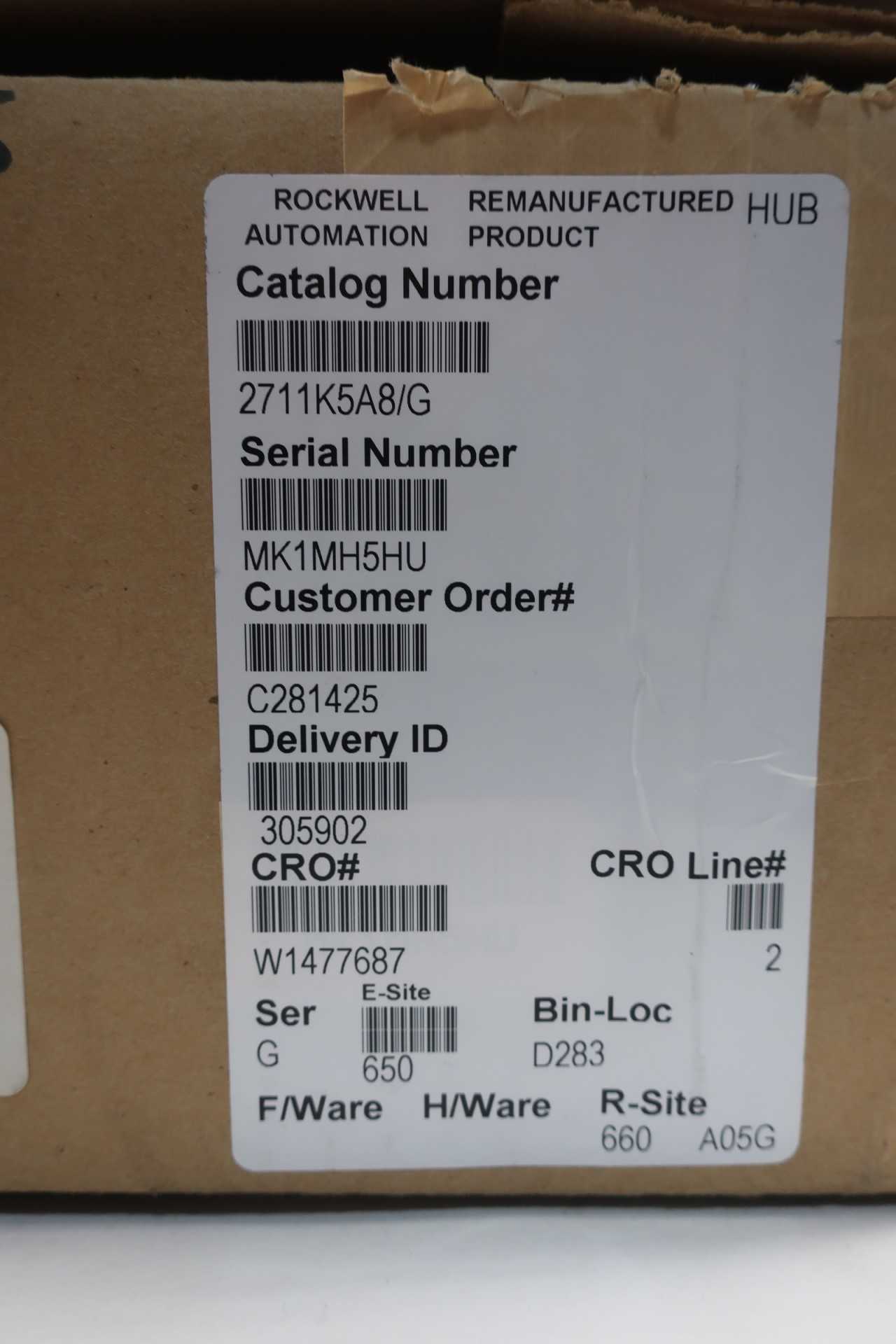 ALLEN BRADLEY 2711-K5A8X OPERATOR INTERFACE - AUTOMATION & CONTROLS