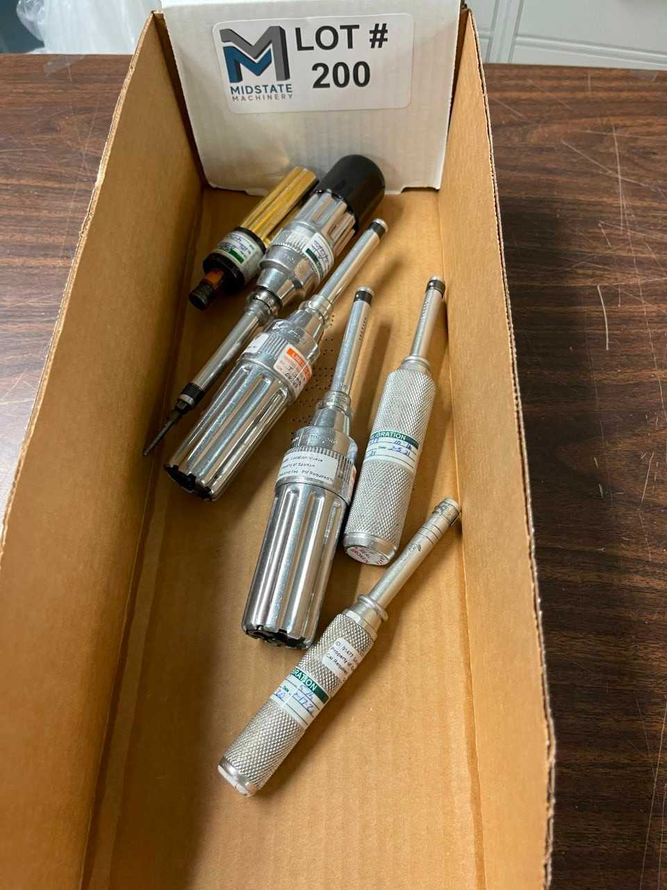 Torque Hand Held Screw Drivers - HAND TOOLS