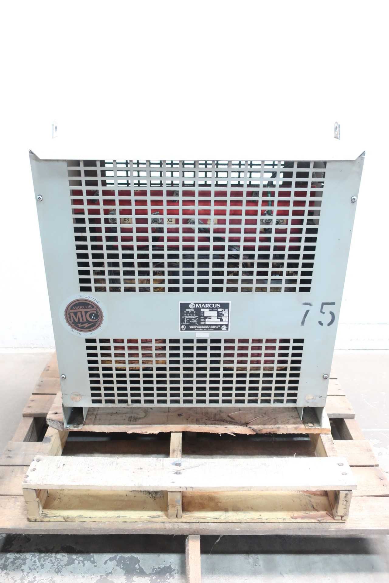 MARCUS MT75B1 TRANSFORMER 3PH 75KVA 120/208V-AC - CONTROL TRANSFORMERS MARCUS MT75B1 TRANSFORMER 3PH 75KVA 120/208V-AC - CONTROL TRANSFORMERS