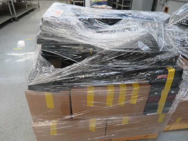 Office Supplies, Plastic Trays, etc..(3) pallets.Lot - MISCELLANEOUS