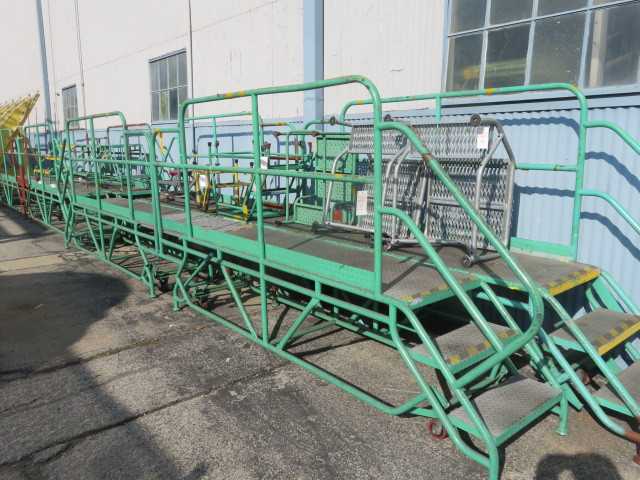 25' Long Rolling Platform - ROLLING CARTS