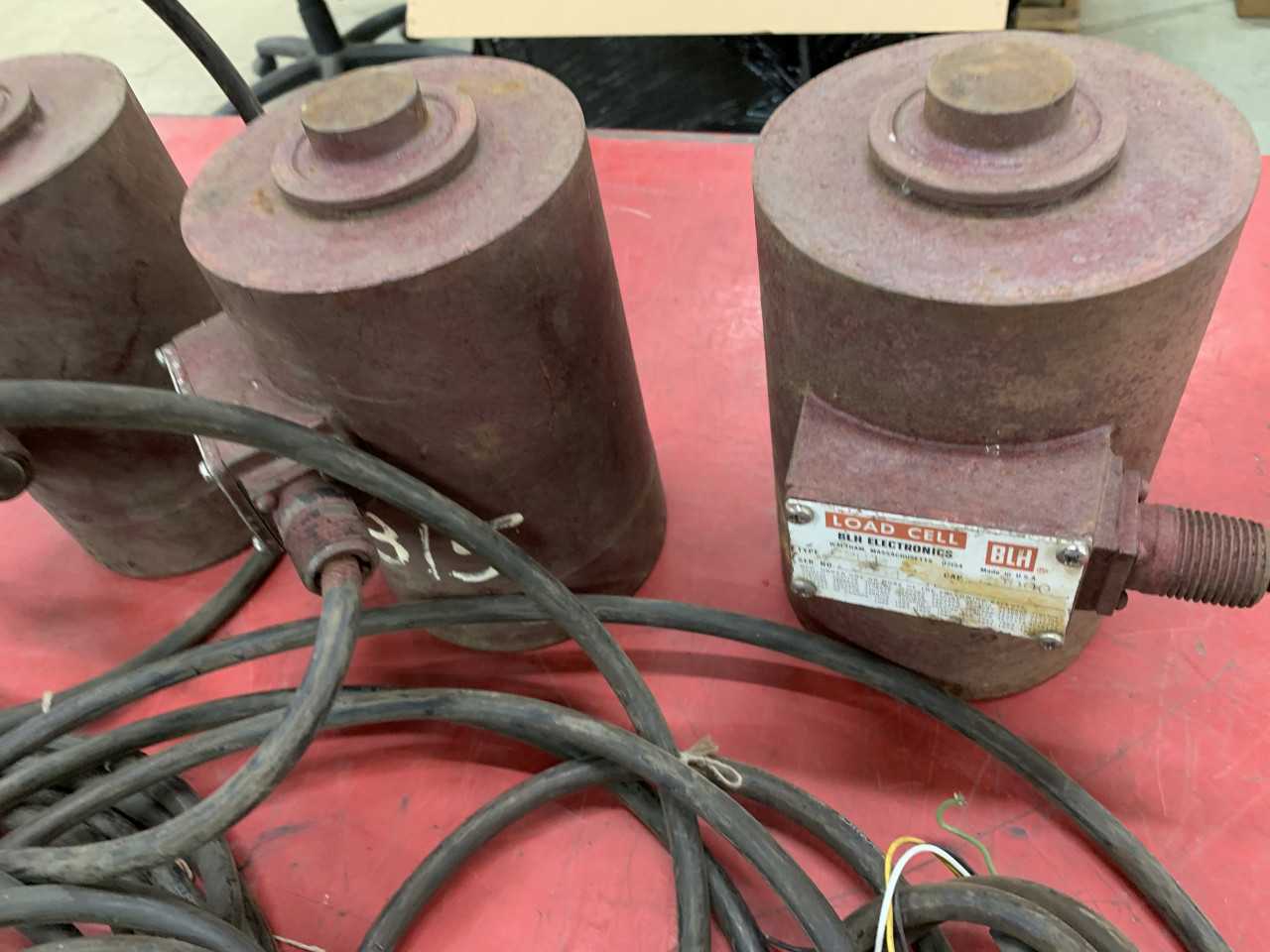 LOT OF 3 BLH ELECTRONICS LOAD CELLS C2P1 - ELECTRICAL COMPONENTS