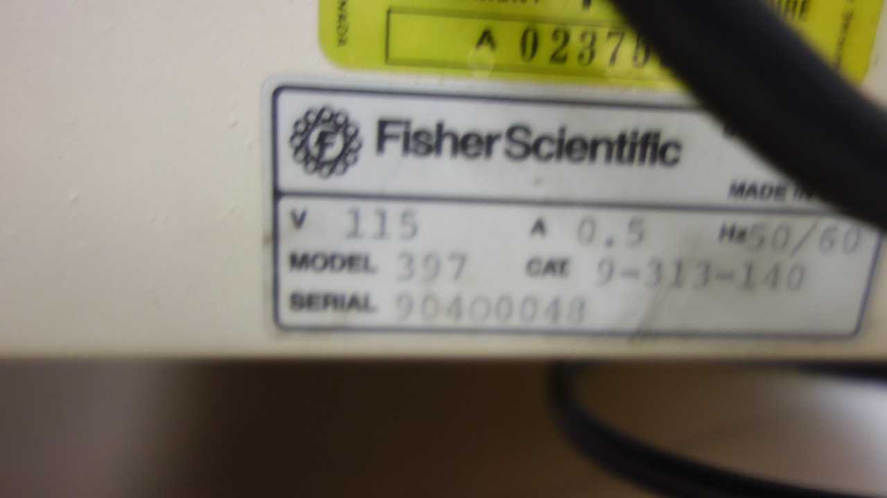 FISHER SCIENTIFIC 397 CL TITRIMETER - LAB & SCIENTIFIC