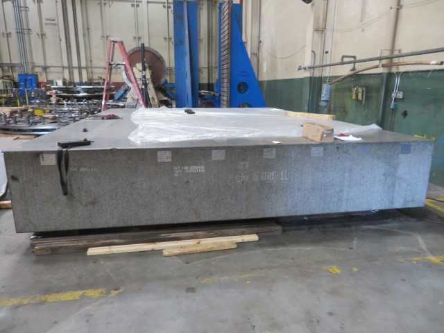 Surface Plate Aerospace Precision 18 ft X 14 ft X 30 in Thick - MACHINING EQUIPMENT
