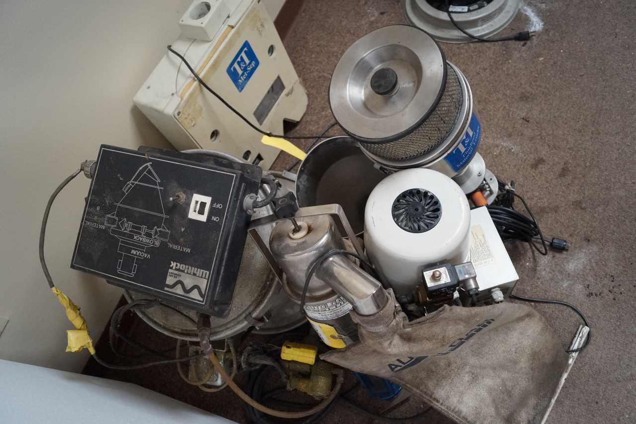 Lot of (4) Misc Vacuum Loaders and Parts - PROCESS EQUIPMENT