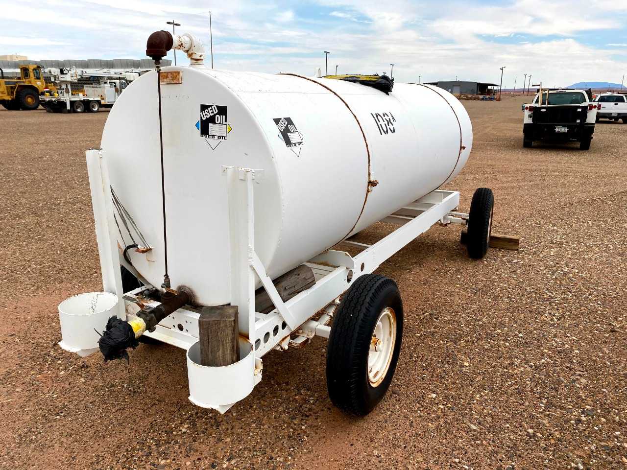 Keesee Tank & Pump 998 Gallon Used Oil Trailer - TRAILERS