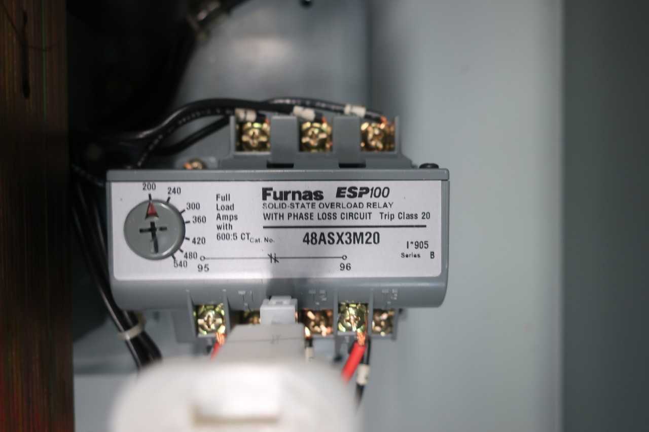 FURNAS 14MSX32A 125V-DC 400HP SIZE 6 FULL VOLTAGE STARTER - MOTOR STARTERS